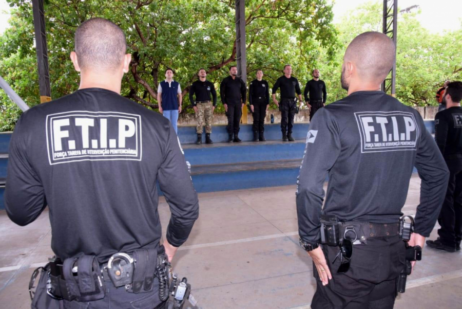 Governo homenageia agentes da Força Tarefa de Intervenção Penitenciária